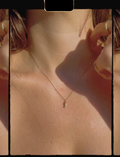 18K Little Fish Necklace