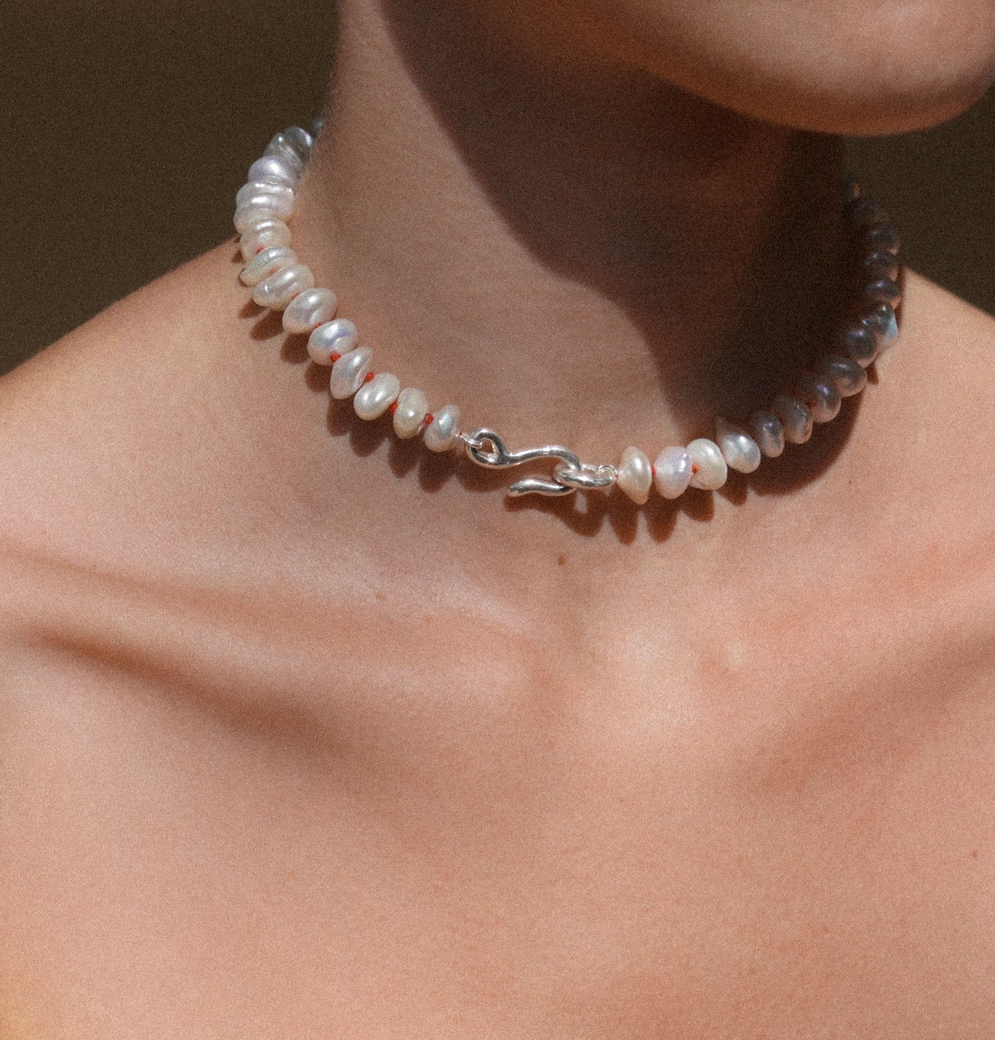 Rojo Pearl Collar